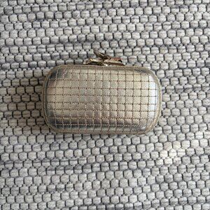 Diane von Furstenberg Gold Clutch
